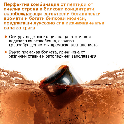 𝐁𝐞𝐧𝐞𝐭𝐮𝐫𝐞™ пчелна отрова за отслабване лимфен детоксикиращ крак топки 🫚-- Препоръчано от клиника Мейо