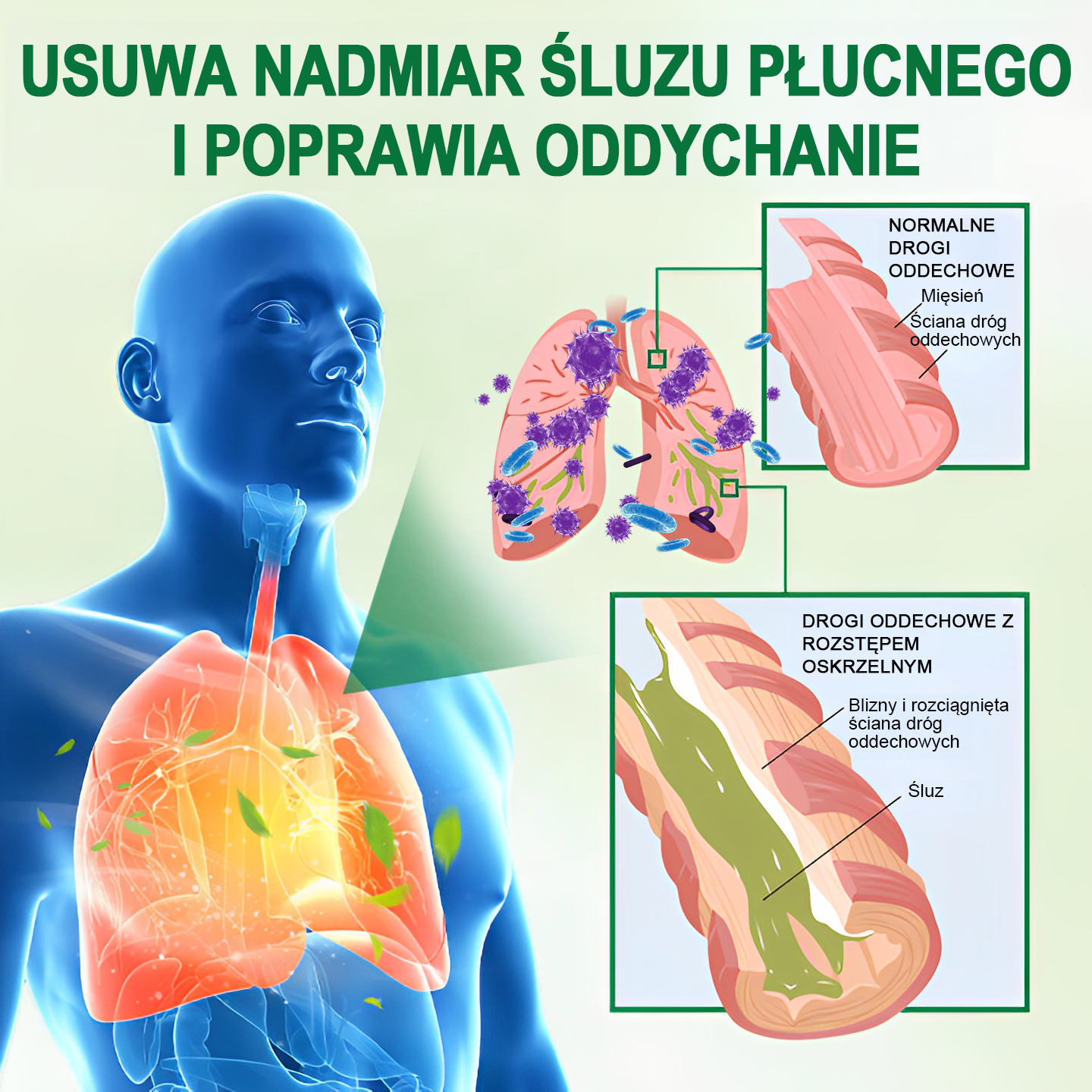 【Официална марка】👨‍⚕️MIQIKO® инхалатор за подобряване на белодробното здраве【🌿Препоръчва се от пулмолози🌈】